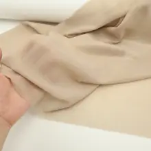 半透明のシャンパンアプリコット色の金箔加工シフォン生地【和服ウェディング装飾・DIY用】
