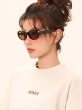 レトロな猫目サングラス【女性・偏光・UVカット・丸顔に最適】