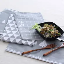 北欧デザイン コットンリネン製 テーブルマット【防滑・防熱・正方形】