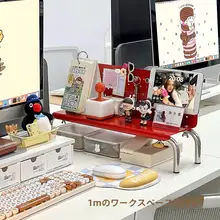 デスク用仕切りパネル【多機能・ドリンクホルダー付き・デスクトップ改造】