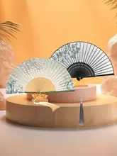 折りたたみ扇子【古典的デザイン・ダンス用・ポータブル・夏用】