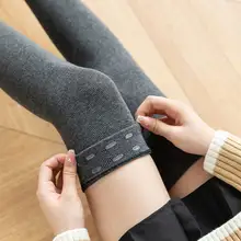 グレーの膝上ソックス【シリコン滑り止め・レディース・コットン・ロング】