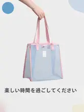 ショルダーバッグ ハンドバッグ キッズ ガールズ メッシュ 軽量 大容量 おしゃれ お出かけ