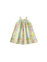 女児用夏のフリルワンピース【プリンセススタイル・子供服】（セットアップ対応）