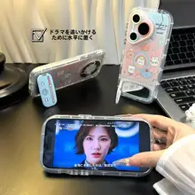 可愛い動物デザインのスマートフォンケース【iPhone用・適応機種多様・保護力抜群】