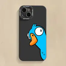 面白いアヒルデザインのiPhoneケース【iPhone 14 Pro Max/13/12 Pro/11/XR/XS Max対応・全包防摔・個性派】