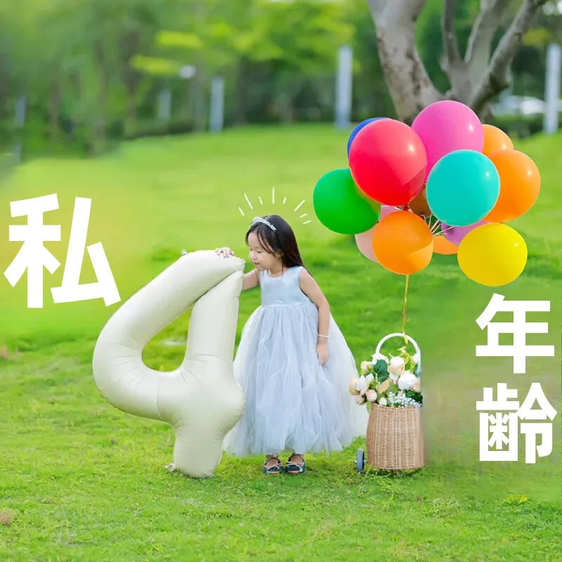 バルーン数字誕生日飾り：子供用パーティーで活用する多彩なデザインと実際の使い方