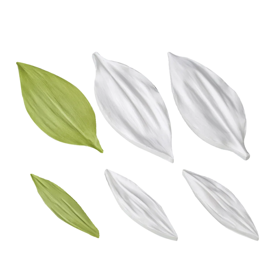 スズランデザインのシリコン製ケーキデコレーション型【DIY用・お菓子作り用】