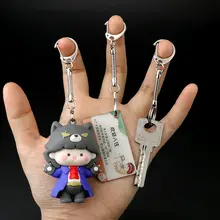 ダブルフックデザインの金属キーリング【便利なアクセサリー・小物取り付け用】