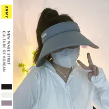 涼感 夏用 UVカット大つば空頂サンハット【防紫外線・自転車用】