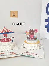 立体カードコレクション【インスタ風・誕生日飾り・音声機能・光るデコレーション・高級カード】