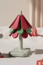 クリスマスツリー耐熱テーブルマット【家庭用・コースター】