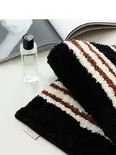 WENSHUO オリジナル インスタ風 韓国スタイル 冬用カーペット【フラットテクスチャー・防滑・家庭用】