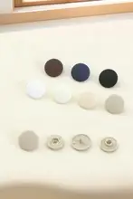 子供服用 マットなT型ボタン【シンプルカラー・穴あけ不要・DIY用】