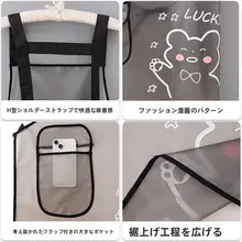 透明エプロン【防水・油汚れ防止・ソフトレザー・キッチン用】