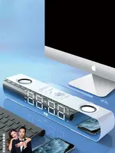 パソコン用Bluetoothスピーカー【デスクトップ・重低音・ USB接続】