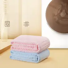 極上の柔らかさの純綿ベビーバスタオル【吸水性・お風呂用・ガーゼ素材】