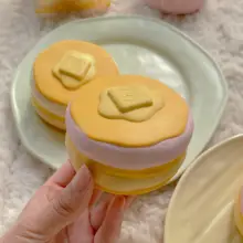 可愛らしい蜜蜂型スQUISHYおもちゃ【焼き菓子デザイン・極上の柔らかさ・用】