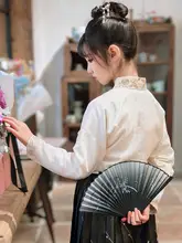 子供用 マーメイドスカート【日常使い・明制漢服スタイル・ウエストゴム】