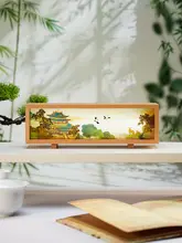 新中式デザインの小型デスクランプ【和風雰囲気・寝室用・照明装飾】