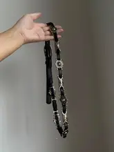 ヴィンテージ風彫刻デザインベルト【高級感・ファッション・カジュアルなデニム用アクセサリー】