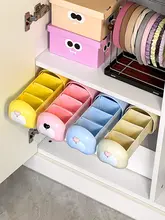 デスク下 引き出し 収納ケース 隠し 仕切り付き 吊り下げ クローゼット 小物整理 下着 ソックス 髪飾り 一人暮らし 自宅用