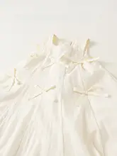 リボンデザインの女児用ワンピース【夏用・プリンセススタイル】