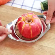 アイデア溢れるステンレス製リンゴカッター【家庭用・フルーツ分離器】