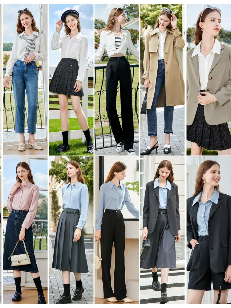 大人可愛い服 40代コーデの本質とは？天絲シャツで自然な優しさを実現