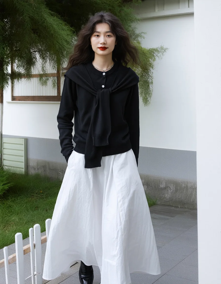大人可愛い服 40代コー  デの完全ガイド｜優しい色と質感の選び方