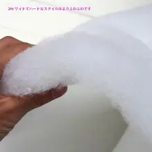 スキーウェア用のスペースコットン充填材【真空パールコットン・羽毛布団用】