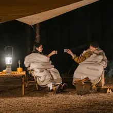 Naturehike ダウンコットン sleeping bag 大人 防寒 秋冬 アウトドア キャンプ テント 厚手