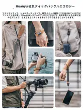 Ulanzi カメラ用マグネット式腕時計ストラップ【牛革製・キャノン・ソニー・ニコン・フジフィルム対応】