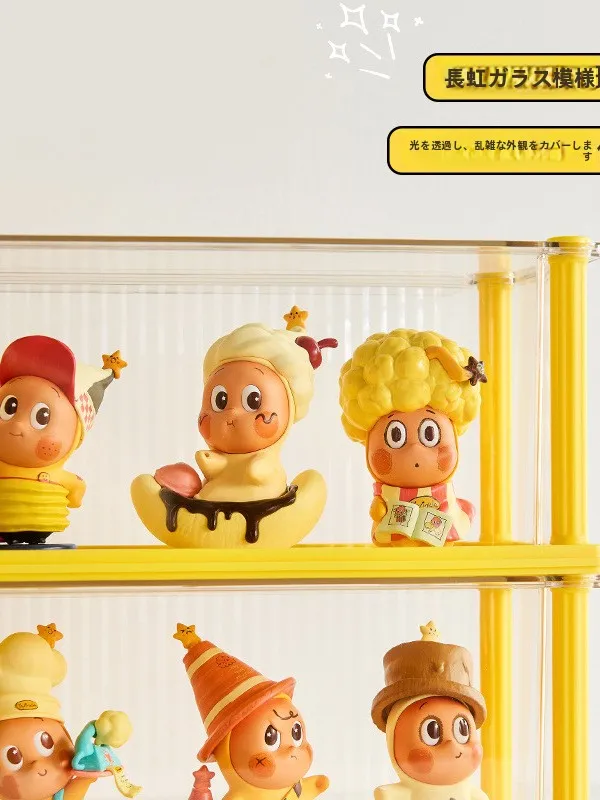 透明防塵アクリル製フィギュア展示ケース：盲盒用星型収納の実用性と使い分け