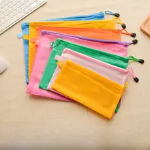 A4/B5/A5/A6対応ダブルジッパー書類袋【防水・マット仕上げ・透明メッシュ】
