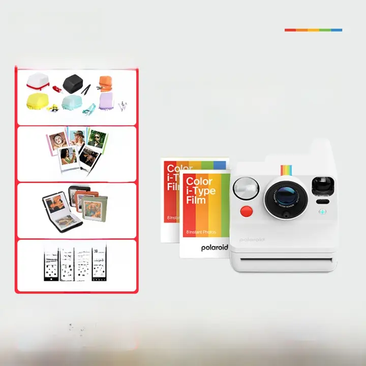 ポラロイドNow+Gen3用フィルム【レトロカメラ・ギフトに最適】