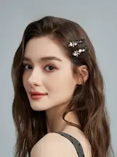 洗練されたデザイン！ダックビルクリップ【華やかなカラー・ヘアアクセサリー・誕生日ギフト】