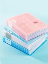 ポケットファイル A4 クリア 多段ポケット 大容量 テスト 賞状 楽譜 アルバム 妊婦健診 整理 収納 学生用