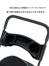 折りたたみ可能な犬用ショッピングカート【デーブル付き・小型犬用・便利なキャリーバー】