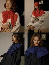 マルチファンクションコリー風ニットショール【手作り・ビンテージスタイル】