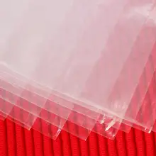 厚手防塵ビニールバッグ【使い捨て・透明・衣類収納・コート・スーツ用】