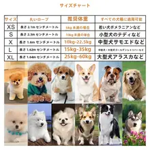 反射素材のナイロン製リード【小型犬・中型犬・大型犬対応・極細】