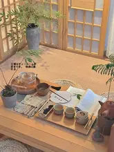 和風竹編マット【飾り窓・バルコニー用・畳・茶室用】