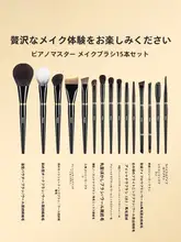 MSQ プロフェッショナルメイクブラシセット【アイシャドウ・ファンデーション・チークブラシ・動物毛】（セットアップ対応）
