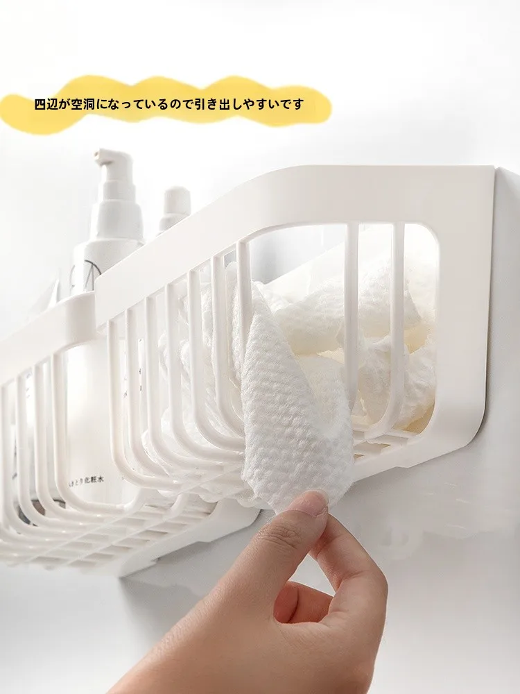 多機能キッチン用ショウガ・ニンニク収納バスケット：水切り架なしで壁掛け可能な収納解決策