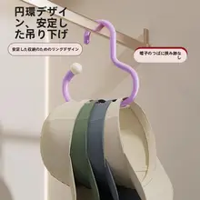 多機能ハンガー【衣類や帽子の収納に最適・家庭用・ダンスフック対応】