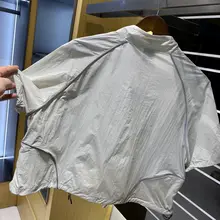 軽量で通気性に優れた女性用ショートカーディガン【メッシュ切り替え・夏季向け・アウトドア仕様】