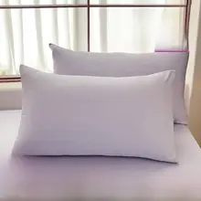 単色ポリエステル枕カバー【48cm×74cm・2個セット・家庭用】