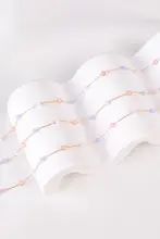水晶装飾チェーン【銅製・手作りDIY用・タッセル素材】