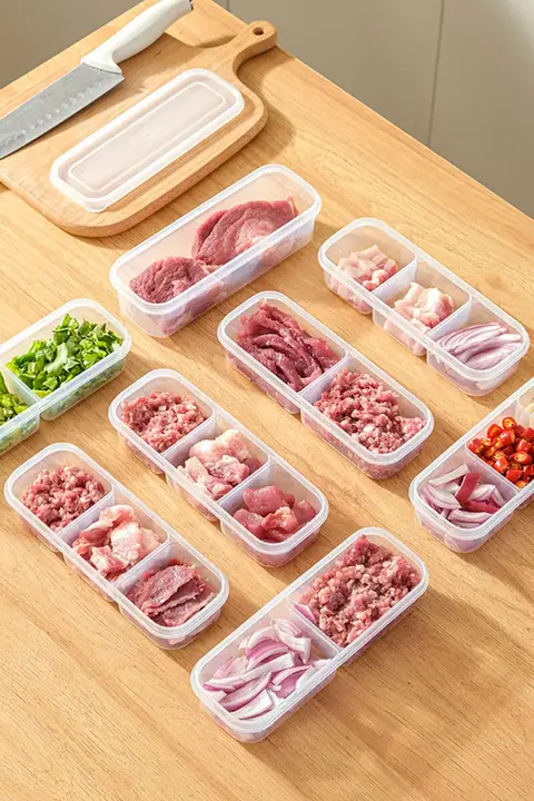 冷凍食品用 保存容器【冷凍肉向け・食材分け収納・家庭用】